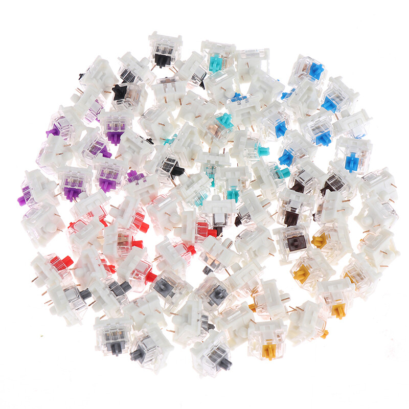 10Pcs/lot outemu mx switches 3 pin mechanical keyboard black blue brown switc-dr
