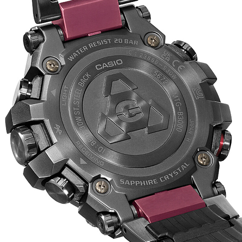 Pre-owned Casio G-shock Mt-g Mtg-b3000bd-1ajf Bluetooth Mobile Atomic Solar Men`s Watch