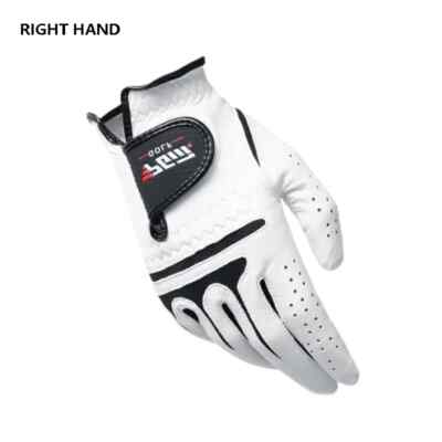 PGM 1 Pcs Men Breathable Skid-proof Golf Gloves Male Sheepskin Leather Mittens