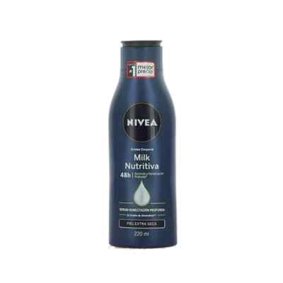 Nivea Body Lotion Milk Nutritiva Extra Dry Skin - 220 ml