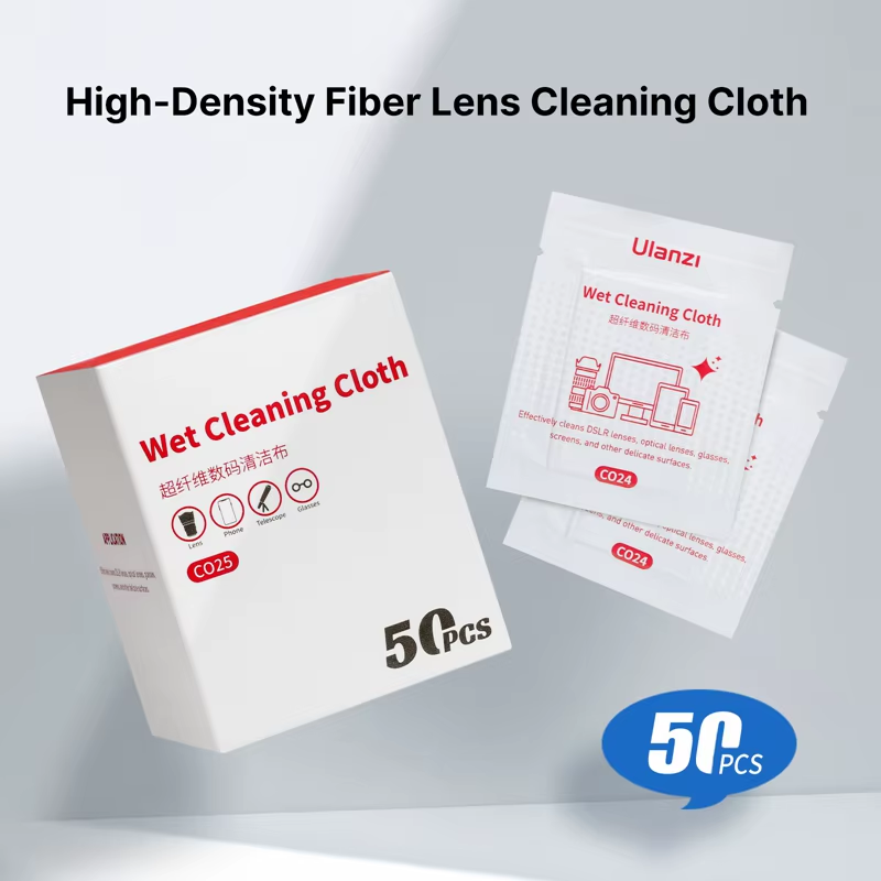 High-Density Fiber Lens Cleaning Cloth for Camera Binocular Lens Smartphone Glas