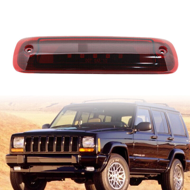 Red LED Third 3rd Brake Light Tail Stop Lamp For Jeep Cherokee XJ 12.5L 97 NEW