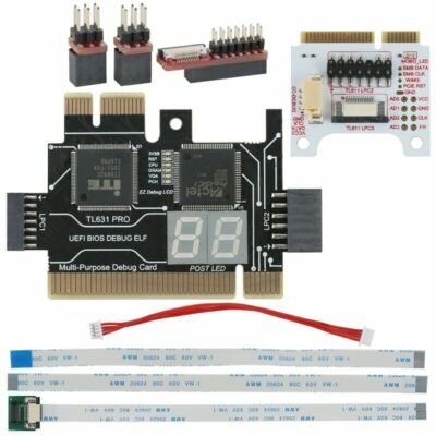 TL631 PRO PC PCI-E Mini LPC Motherboard Diagnostic Analyzer Tester Debug Card