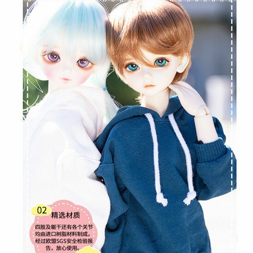 1/4 BJD SD Male Boy Doll 40cm Resin Ball Jointed Doll + Free