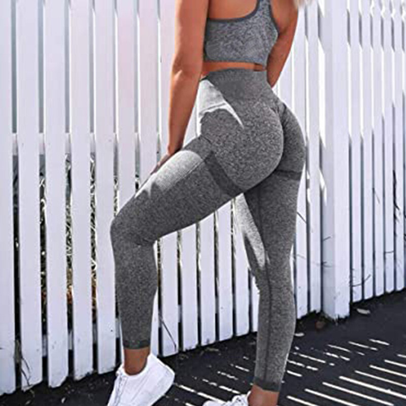 Leggings Push Up Da Donna - Pantaloni Da Yoga Per Allenamento - Foto 7
