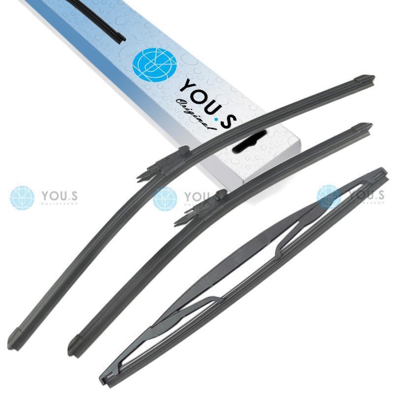 YOU.S SCHEIBENWISCHER SET VORNE + HINTEN für BMW 1 (F20)