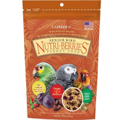 Bird, Lafeber Senior Bird Nutri-Berries Parrot Food (10 oz)