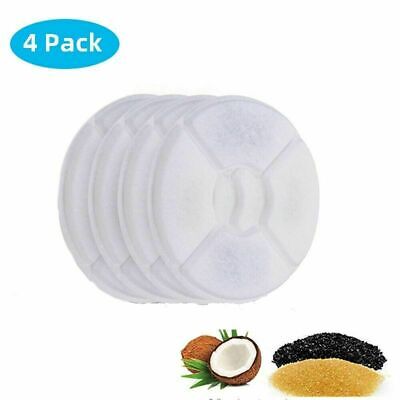 Pet Activated Carbon Filters Round Replacement for Dog Cat Kitty Water Fountain