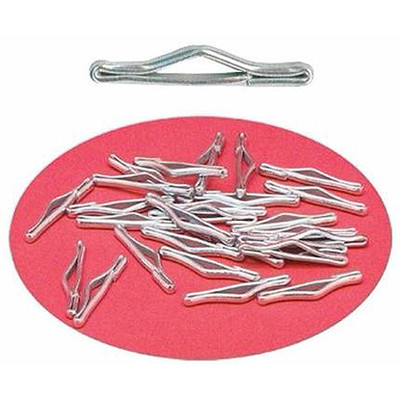 C.S. Osborne No. 418 Tufting Clasps 100pk Button Replacement Needle Clasp