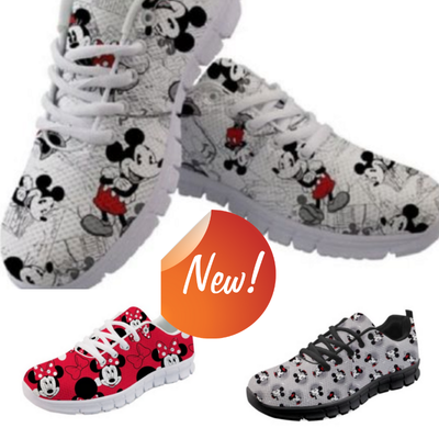 Mickey sneakers womens discount