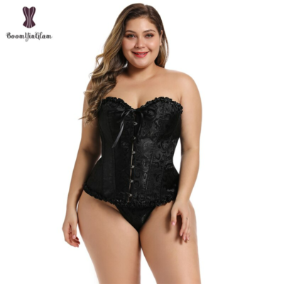 Lingerie G-String Top Corset Plus Size