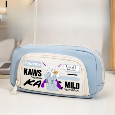 Teenagers Personalised Pencil Case custom foto 2 Compartment School Pouch