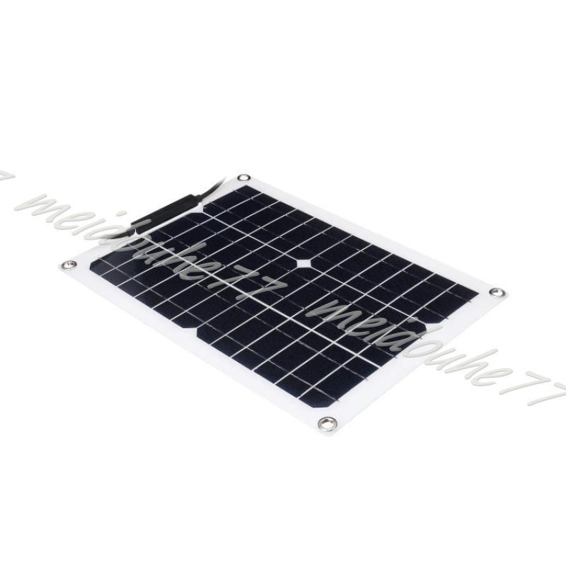 250W Watt Flexible Solar Panel 18V Module Home RV Rooftop Camping Off-Grid Power