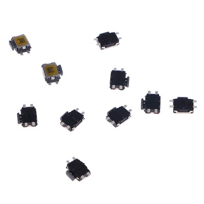 10pcs Micro Switch SMD 4Pin New Switch Button Key For Mobile Phone 3.5&times;4.7 CB