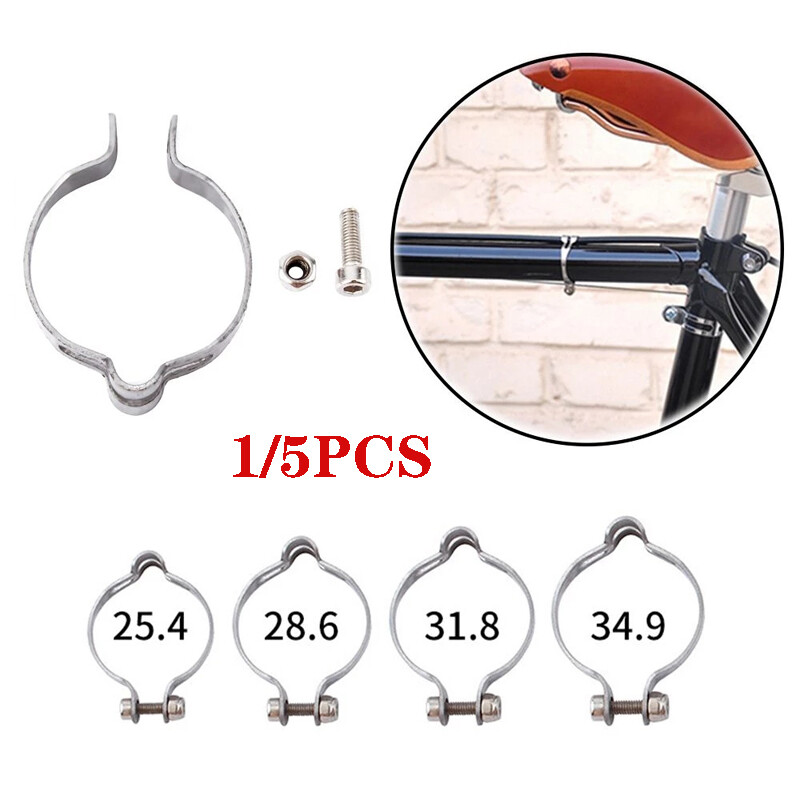 US Bike Bicycle Durable Cable Clamps Clamp Brake Clip Guide Organizer Steel