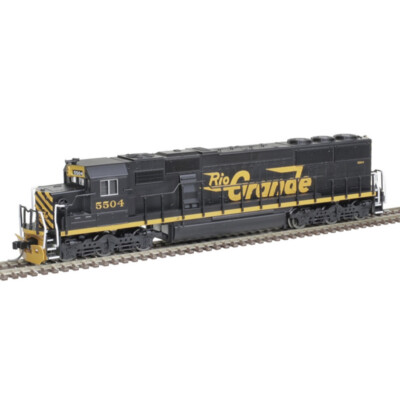 Atlas Model 40005191 N Denver Rio Grande & Western SD-50 Silver Diesel #5513