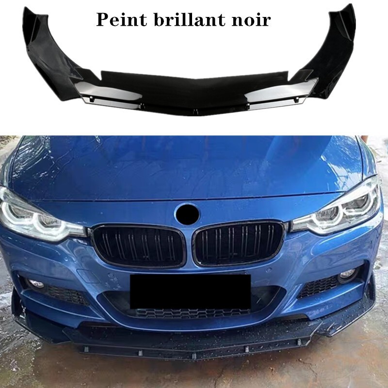 Spoiler Rajout De Pare-Choc Avant Lame LèVre Pour Bmw 3 Sereis F30 F31 2012-2018