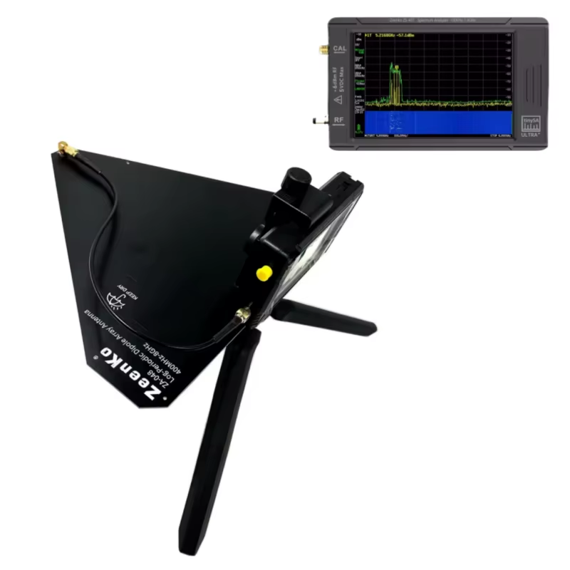 Zeenko ZS-407 7.3GHz Handheld Tiny Spectrum Analyzer tinySA ULTRA PLUS +ZA-048 L