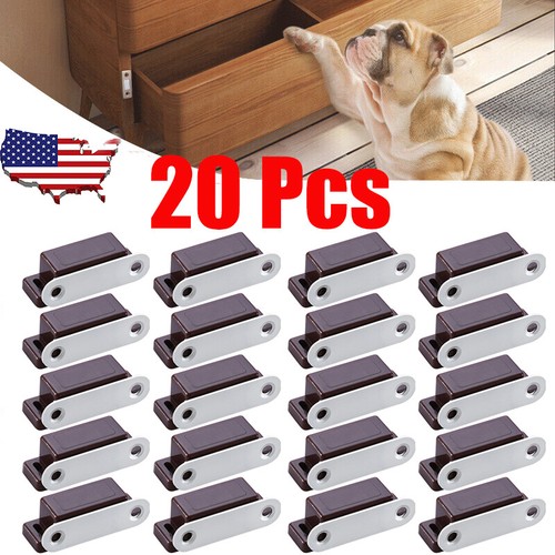 20 X Magnetic Door Latch/Catch For Kitchen Cabinet Cupboard Wardrobe Latch Catch