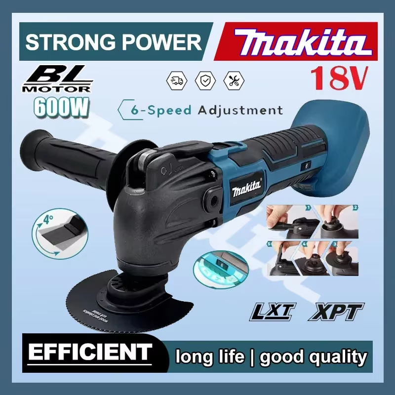 20000OPM Electric Saw 600W Oscillating Multi Function Tool Trimmer Cutting Woodw