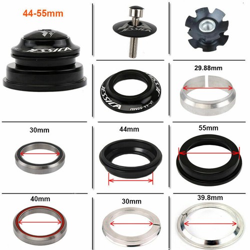 JESSICA Double Bearing All Steel Headsets 34//44//44-55//44-56 For 1-1//8/" Fork Tube