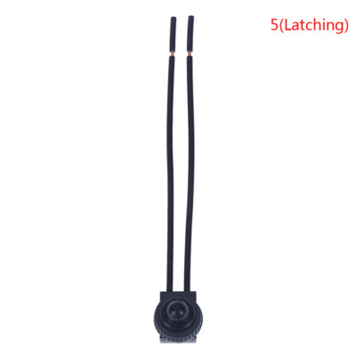 220V Waterproof Push Button On-Off Switch With 4'' Lead Wire BNWUSJ-ji