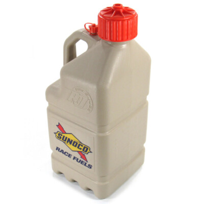 Sunoco Fuel Storage Can R7500TN; Gen 2 Fuel Jug Square 5 Gallon Plastic Tan