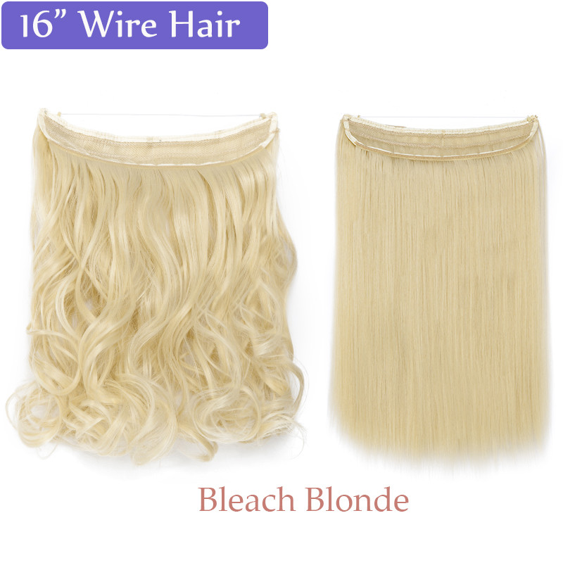 Hidden Band Secret Wire REAL 100% Natural Hair Extensions DIY One Piece THICK