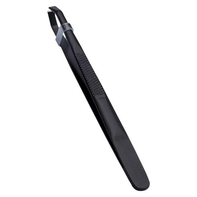 Eyebrow Tweezer Hair Removal Tool Beauty Black Steel Clip Unique Women Men 