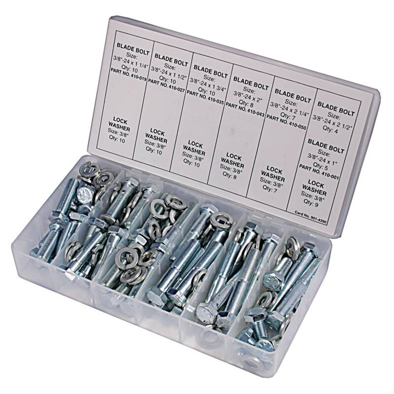 REPLACES UNIVERSAL BLADE BOLT KIT FOR MOWERS 8" 2" 4" 1" STENS 415-109