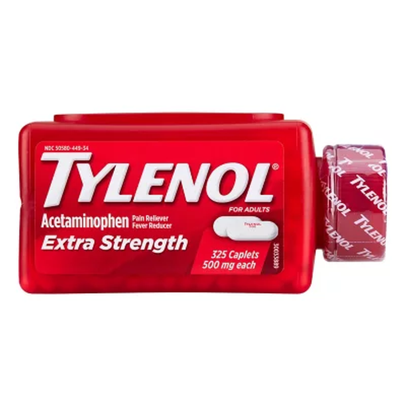 Pain Relief Caplets, 500mg (325 Ct.) Exp Jan 2025