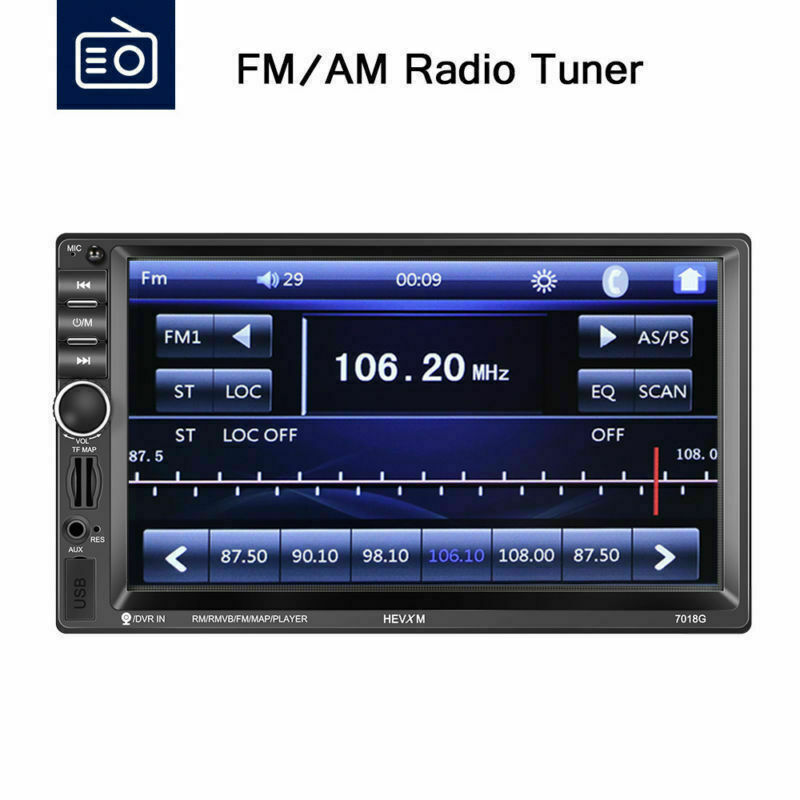 7" AUTORADIO MIT NAVIGATION NAVI GPS BLUETOOTH ...