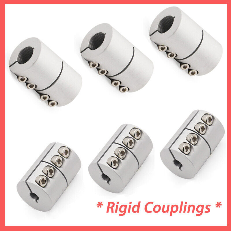 Rigid Shaft Coupling For CNC Motor Shaft Joint Coupler Connector 4mm -35mm