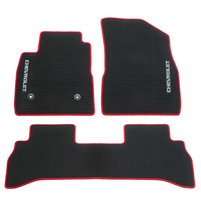 OEM GM 2021-2026 Chevy Trailblazer Front Rear Carpet Floor Mats Black 42737461