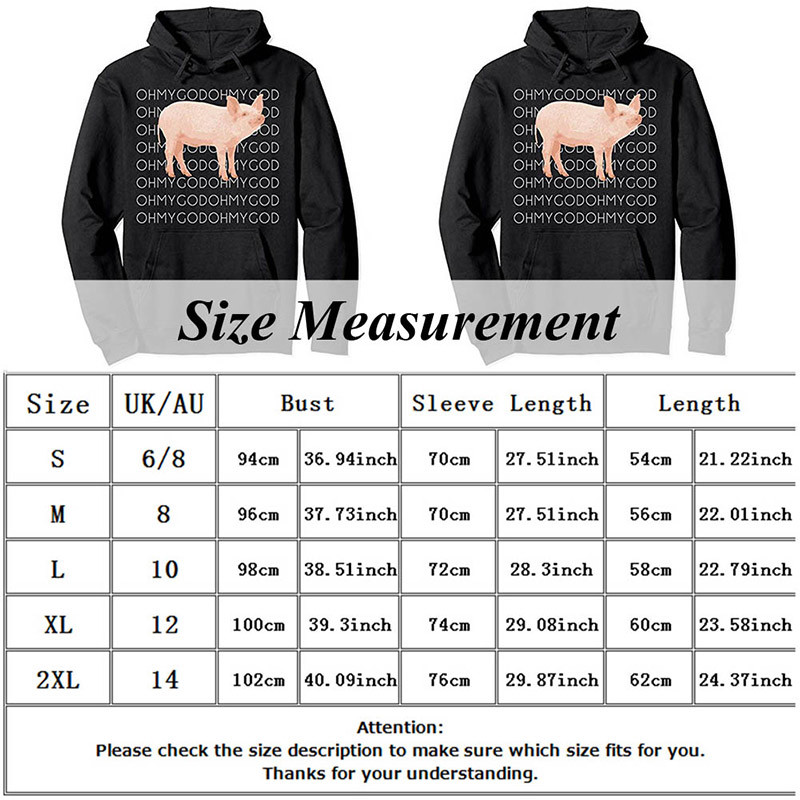 Pig Size Chart