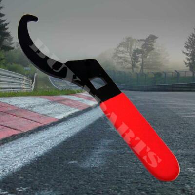 Black Coilover Adjustment Tool Steel Spanner Wrench for Aftermarket Coilover Kit