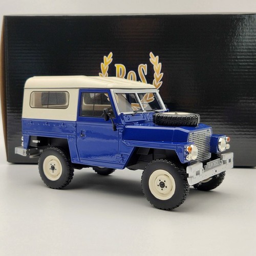 BOS 1/18 Land Rover Light weight Series III 1973 BOS382 Models Car blue & white | eBay BOS 1/18 Land Rover Light weight Series III 1973 BOS382 Models Car blue & white | eBay