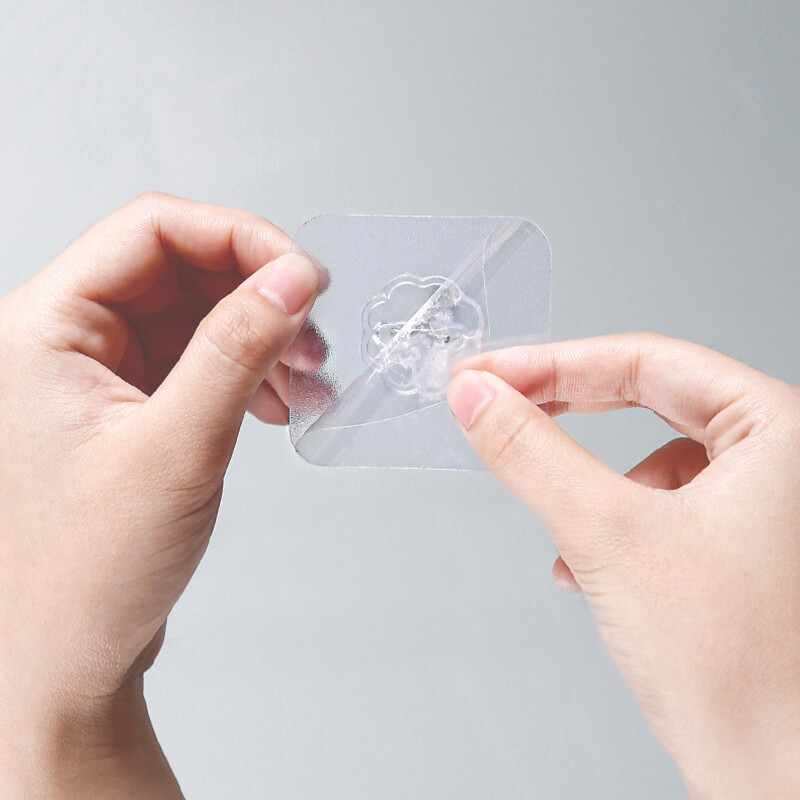 10/20/30/40 PCS Adhesive Sticky Hooks Heavy Duty Wall Door Seamless Hook Hangers