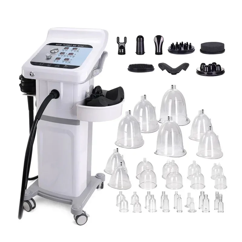 G8 Vacuum Cupping Therapy Vertical Beauty Machine Dual Function Vibrating Body C