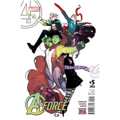 A-Force #5  - 2016 series Marvel comics NM minus Full description below [d.