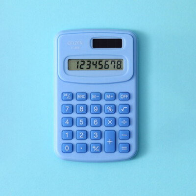 Stationery Financial Business Small Calculator Accountant Calculator Accounting