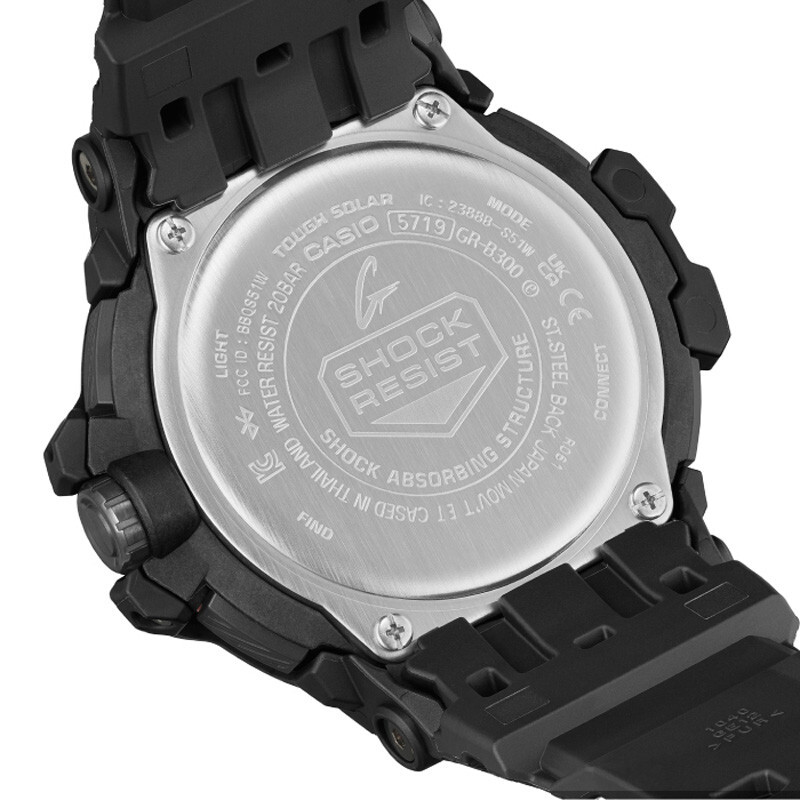Pre-owned Casio G-shock Gr-b300-1a4jf Master Of Air Gravitymaster Bluetooth Men Watch