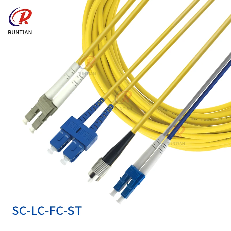1pcs 4m 7m 10m Armoured Optical fiber cable Docan Allwin Infiniti Flora SC FC LC