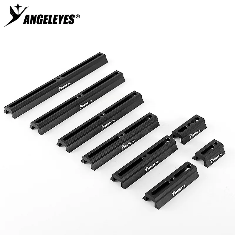 45/60/90/120/150/180/210/240mm star guide mirror small dovetail plate black astr