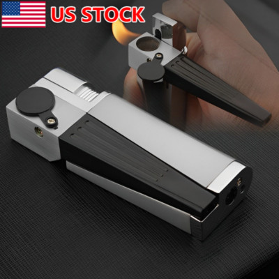 Folding All In One Lighter Pipe & Stash Pipe Smoking Pipe Lighter + Free Screen.