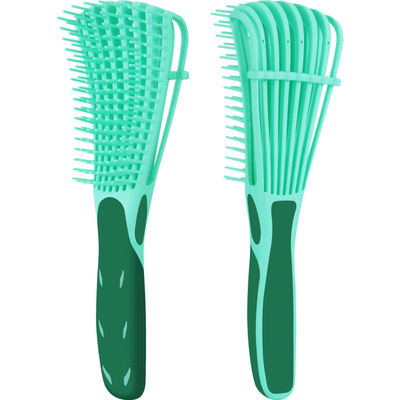 2 Pack Detangling Brush for Curly Hair ez detangler brush Hair