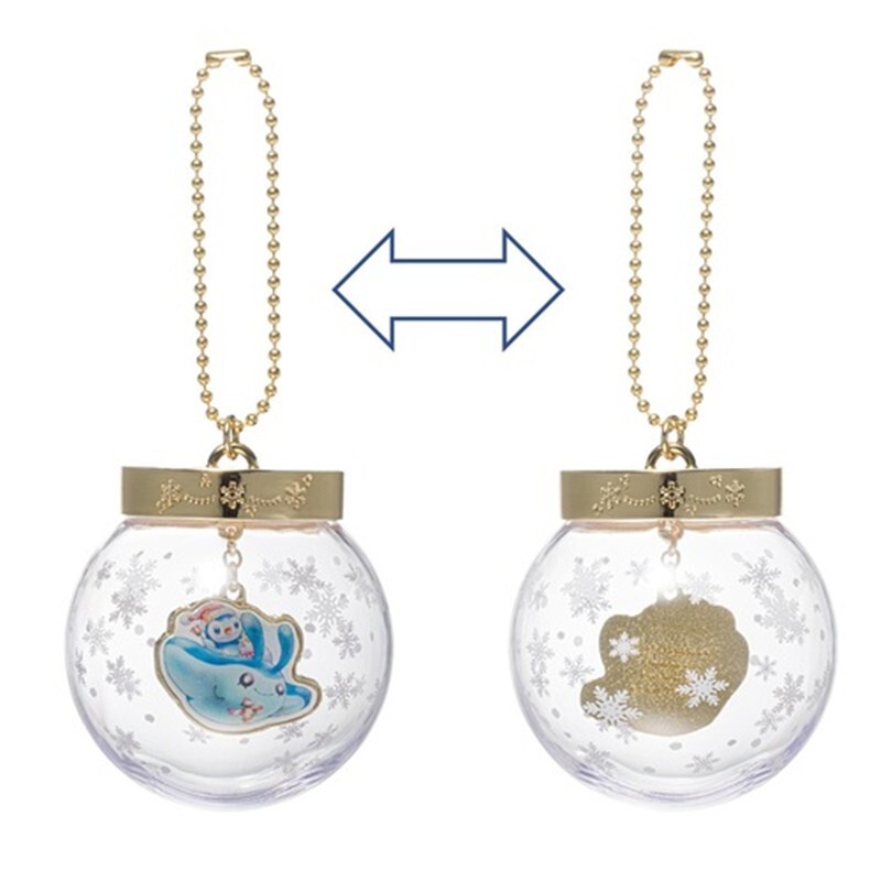 Pokemon Center Christmas In The Sea Wonders Ornament Piplup & Mantyk Collection