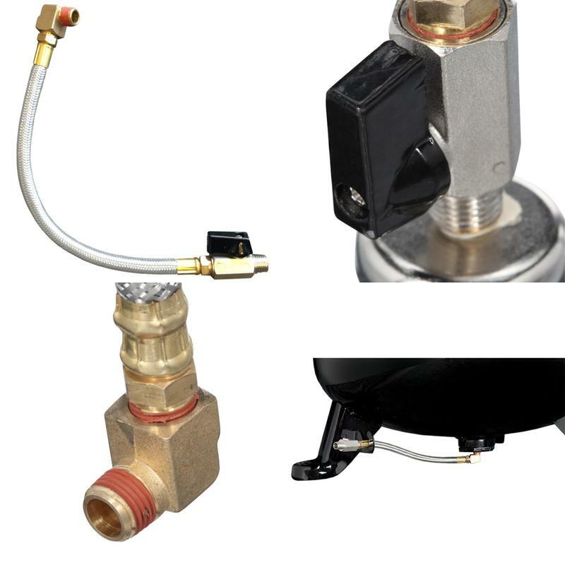 Extended Tank Drain Valve Assembly