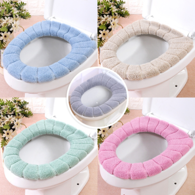 Bathroom Closestool Mat Washable Toilet Seat Cover Soft Pad