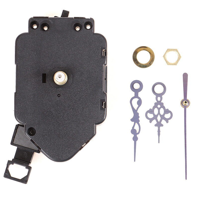 12888 Pendulum type Movement Plastic Movement With Hands Step Clock Access_ro